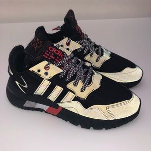 Adidas Nite jogger men’s size 10 black NWT